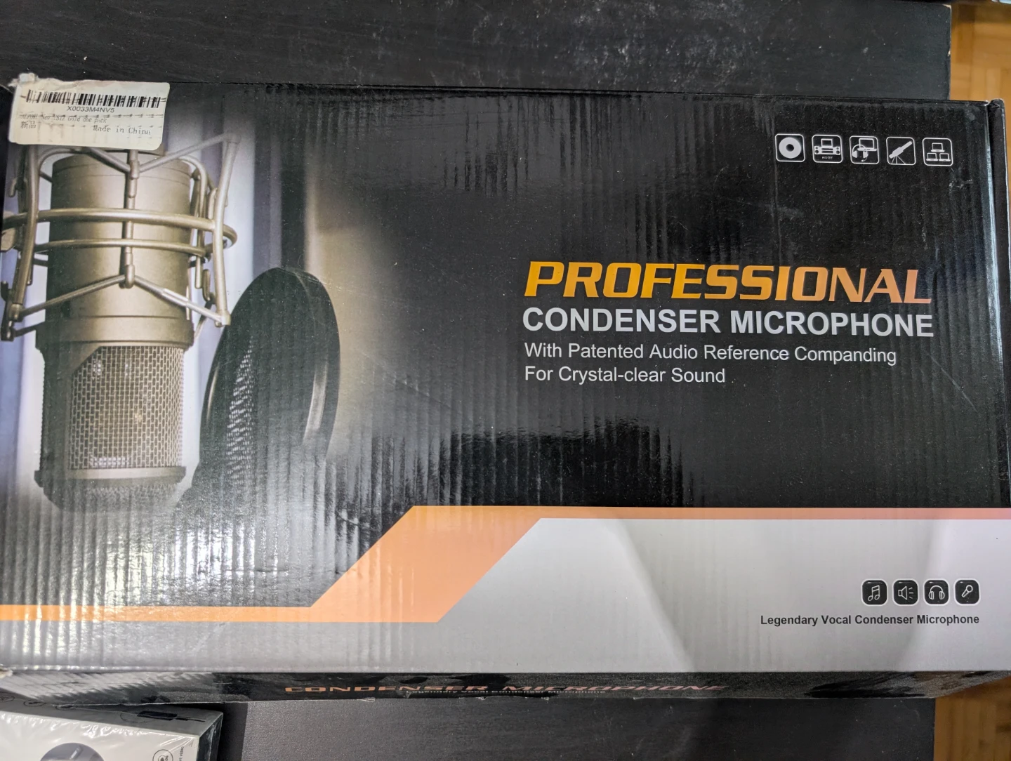 Professional Condenser Microphone Set - New!
