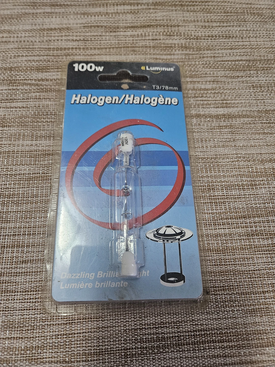 Luminus 100W Halogen Light Bulb - New