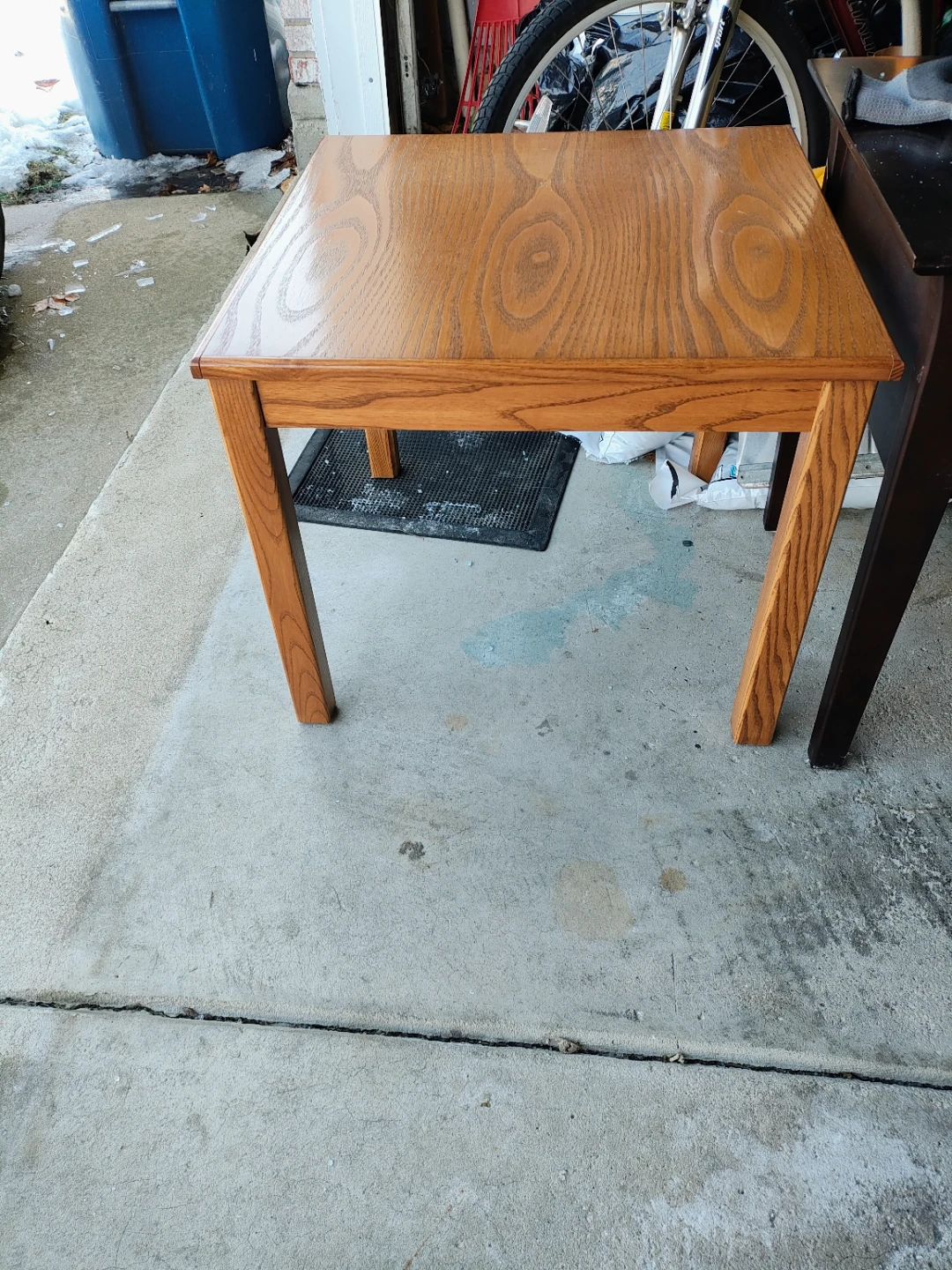 Wood Accent Table - photo 4