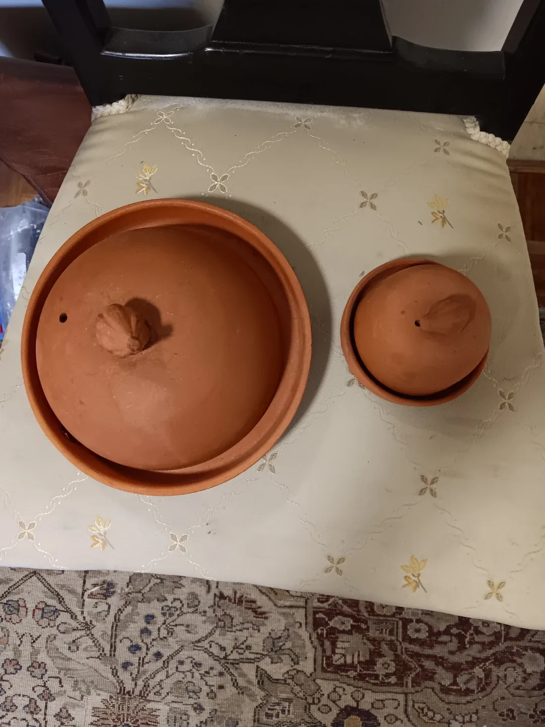 Terracotta Garlic roaster - Set of 2