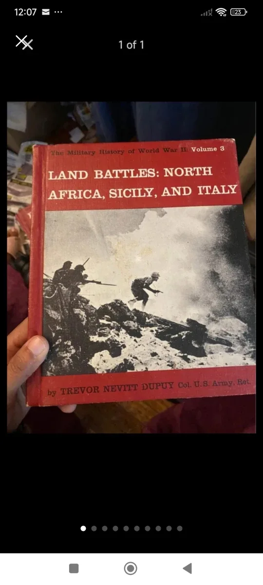 Clean out -Mixed Books: Encyclopedia, Land Battles, Liri Valley