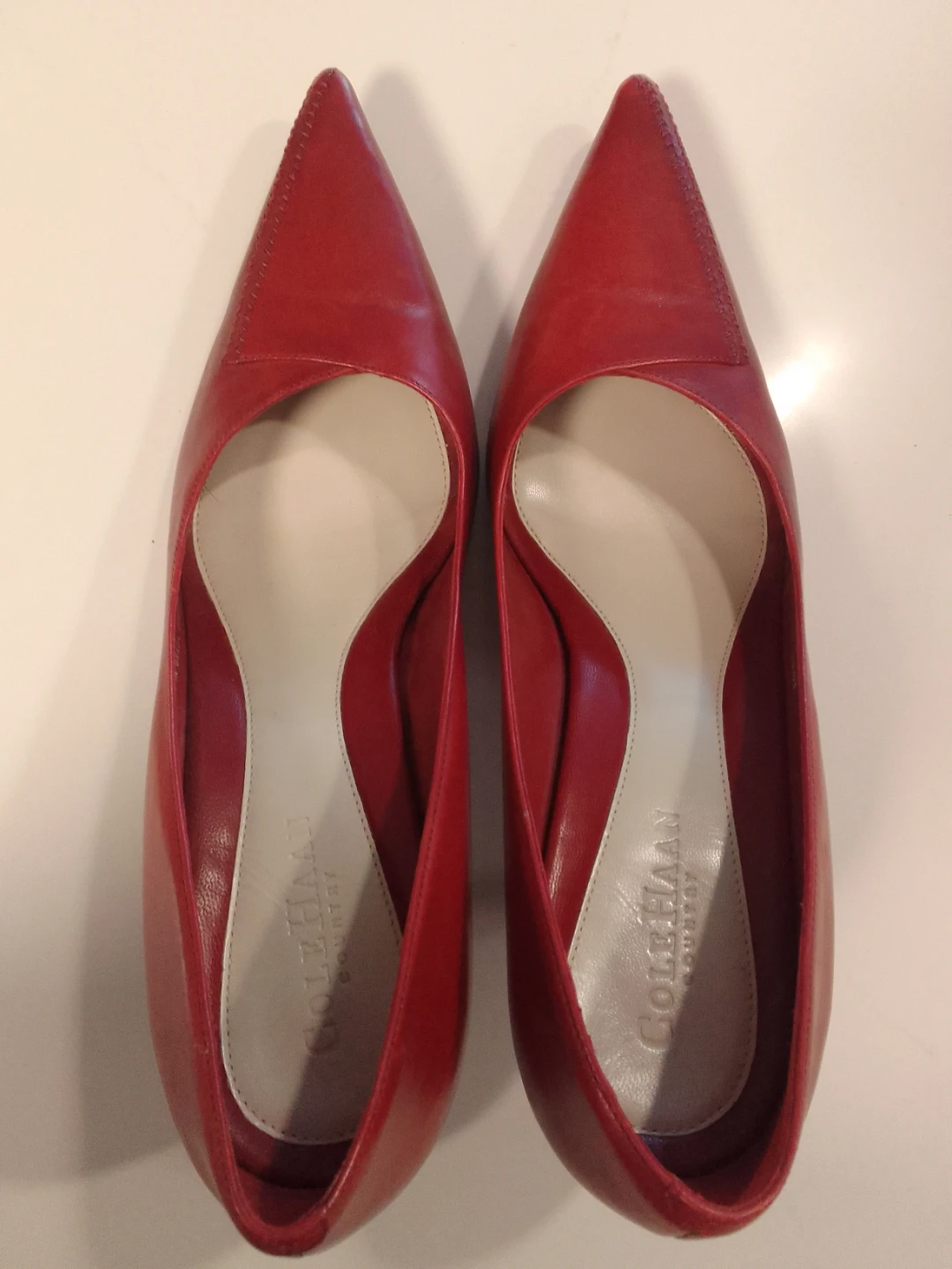 Cole Haan Red Leather Heels - photo 4
