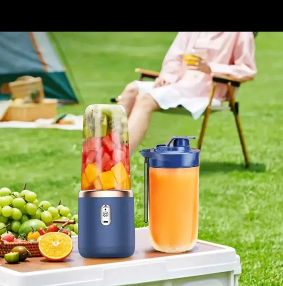 Portable Blue Personal Blender