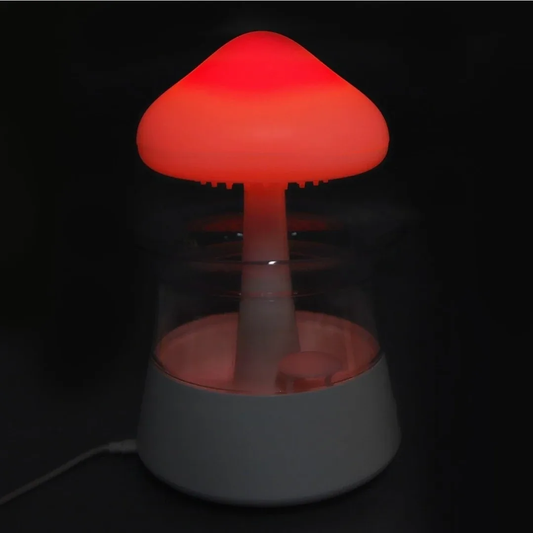 Rain Cloud Humidifier Mushroom Aroma Diffuser image indicator(2)