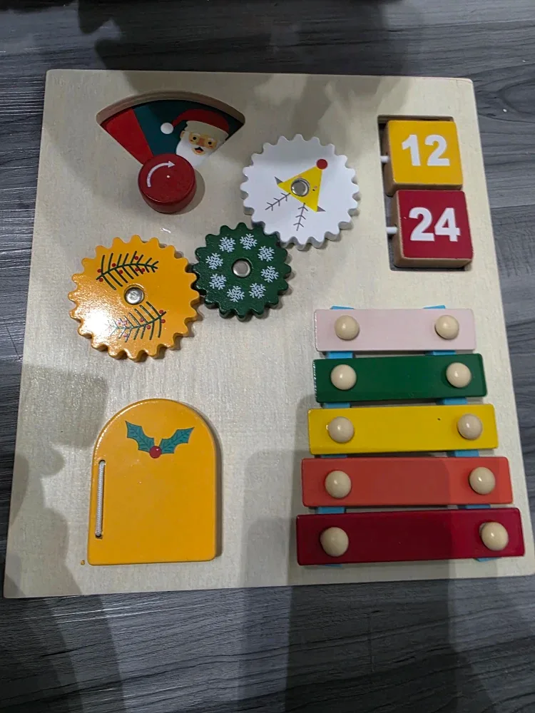 Wooden Baby Walker Activity Center - New in Box! image indicator(2)