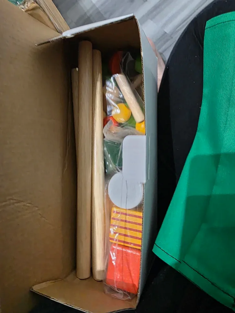 Wooden Baby Walker Activity Center - New in Box! image indicator(3)