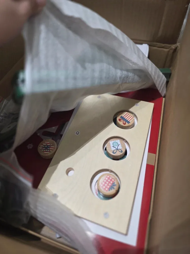 Wooden Baby Walker Activity Center - New in Box! image indicator(4)