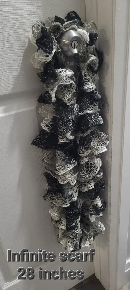 Handmade Ruffle Scarves - Variety of Colours & Lengths