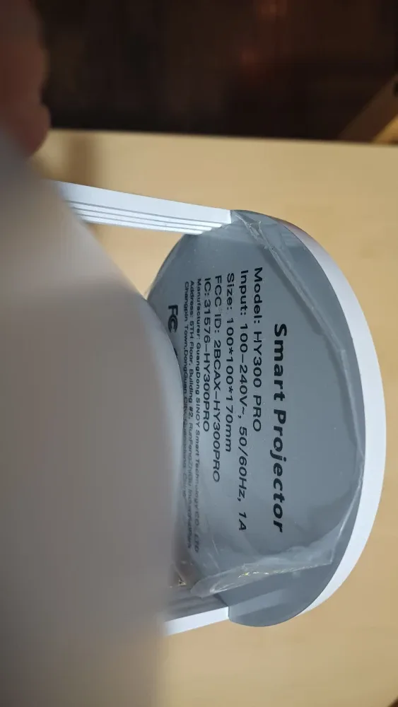 HY300 PRO Smart Projector image indicator(2)