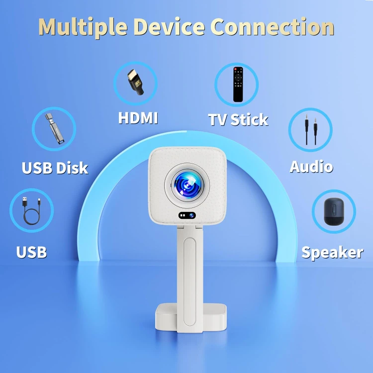 MENIOO M3 Projector - Bluetooth 5.4, 1080P Native - photo 5