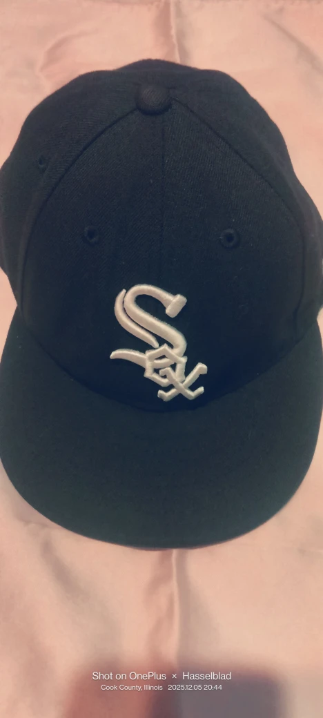 New Era 59FIFTY Chicago White Sox Hat - Size 6 7/8