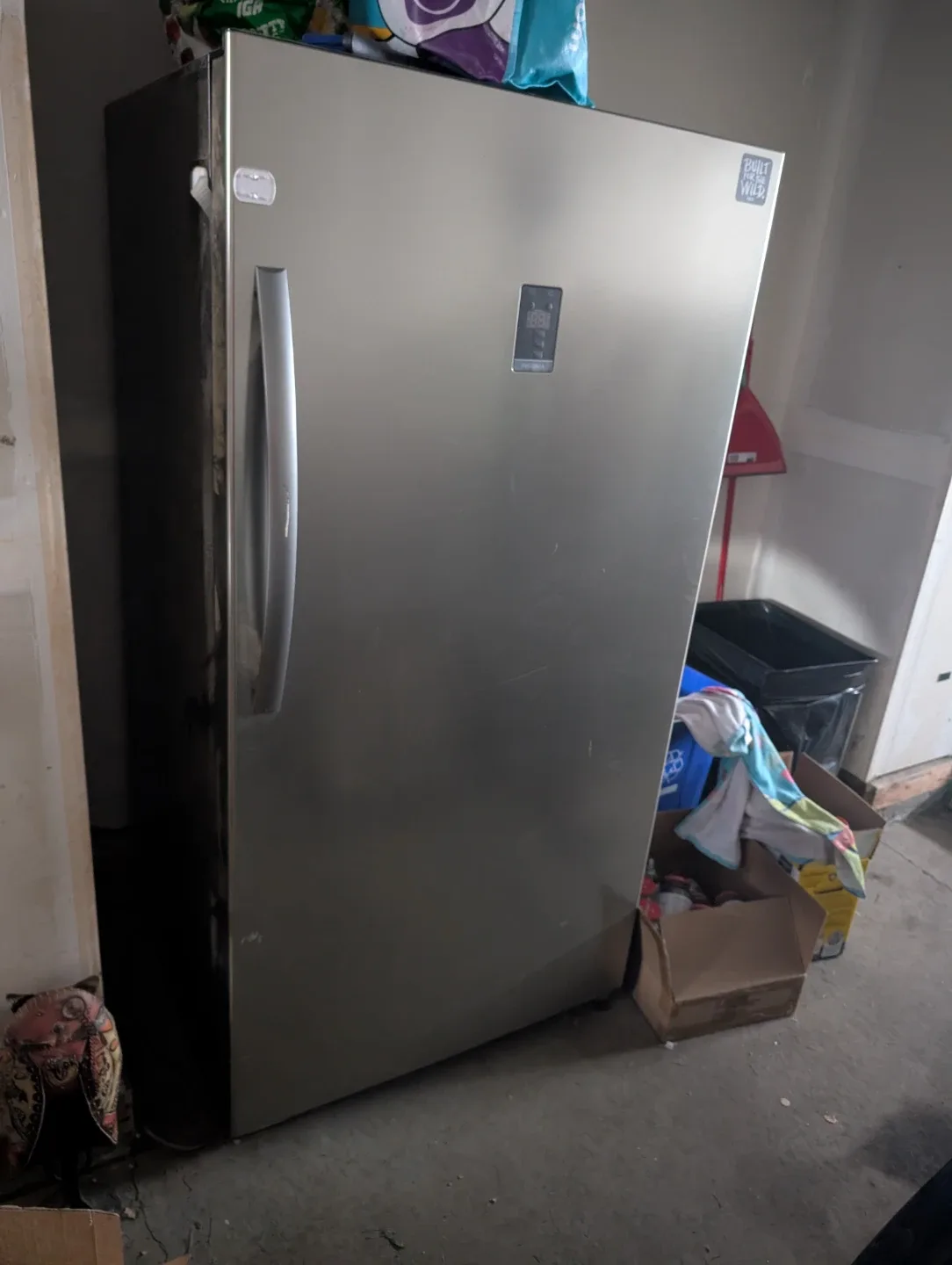 Insignia 17 Cu. Ft. Garage Ready Upright Convertible Freezer