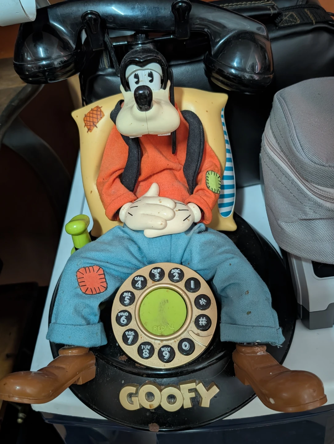 Vintage Goofy Rotary Phone
