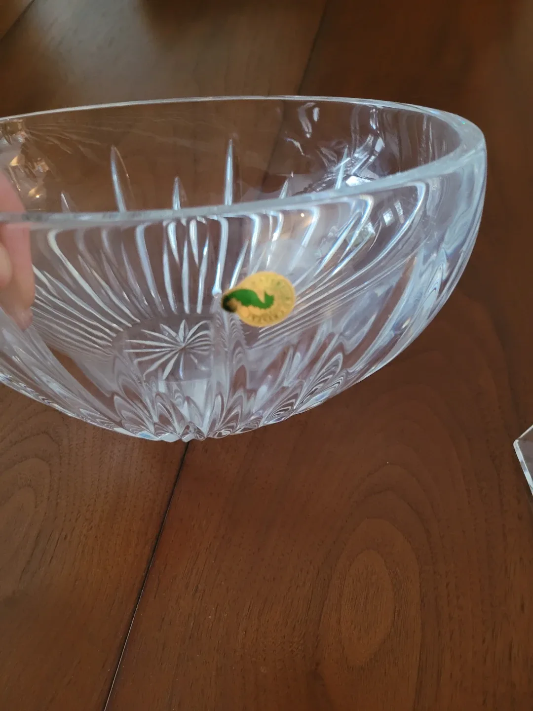 Waterford Crystal Bowl - Elegant Design & Candle Holders image indicator(2)