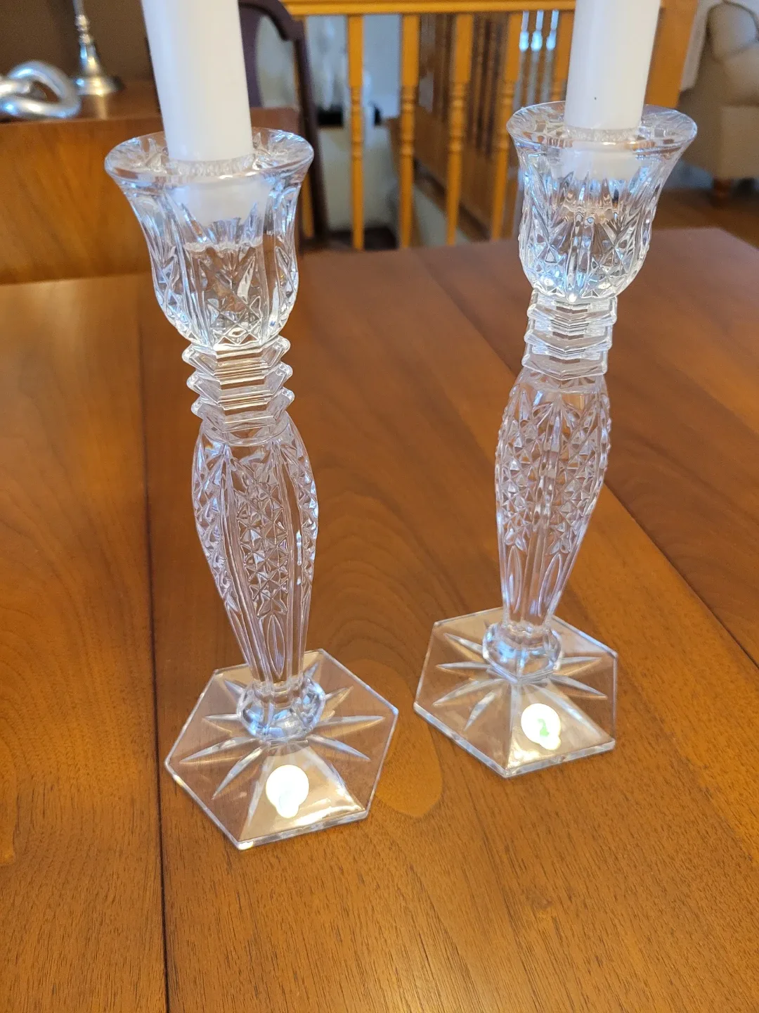 Waterford Crystal Bowl - Elegant Design & Candle Holders image indicator(6)