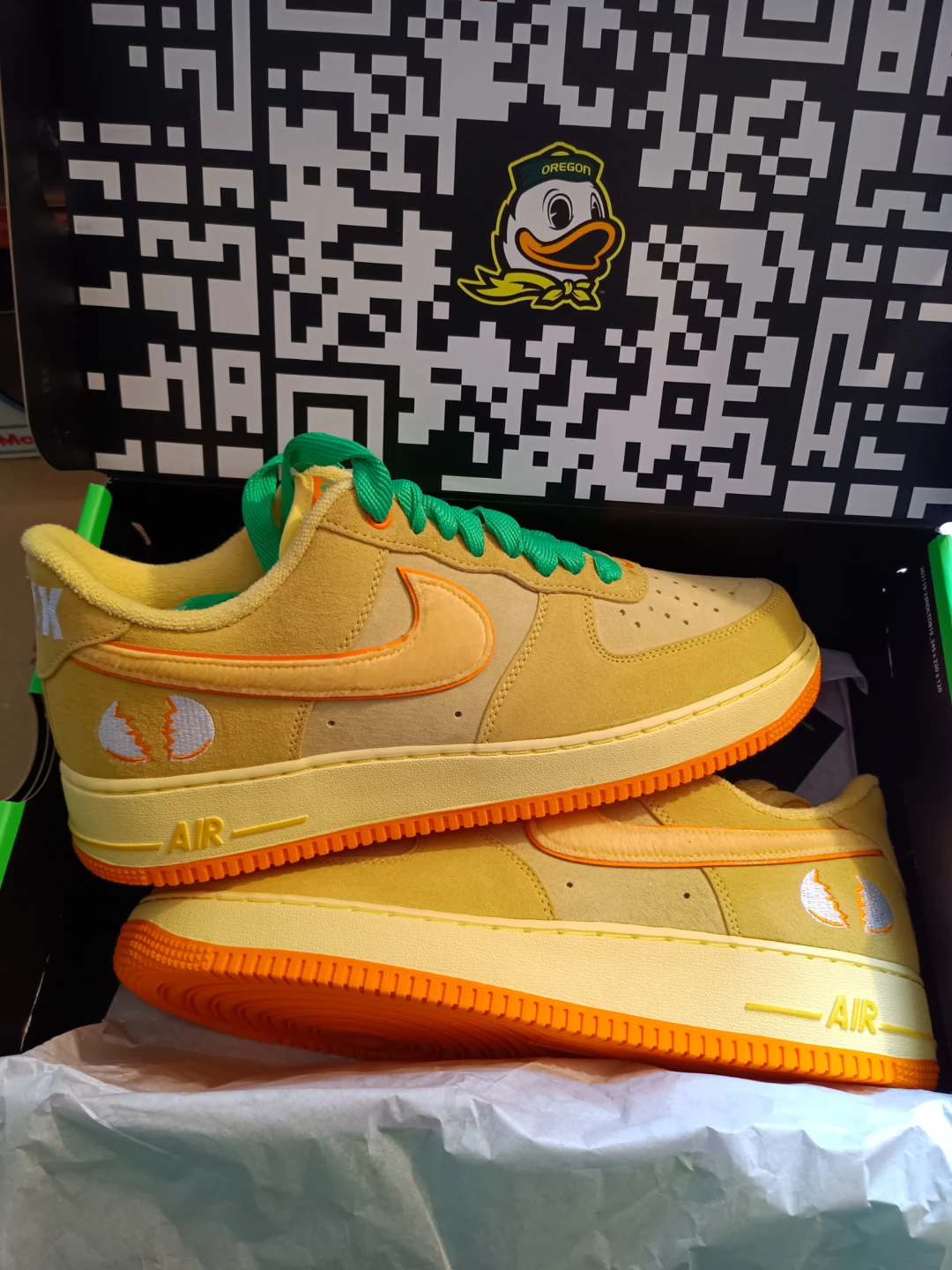 Nike Air Force 1 Oregon "Duck or Egg" PE Limited - photo 4