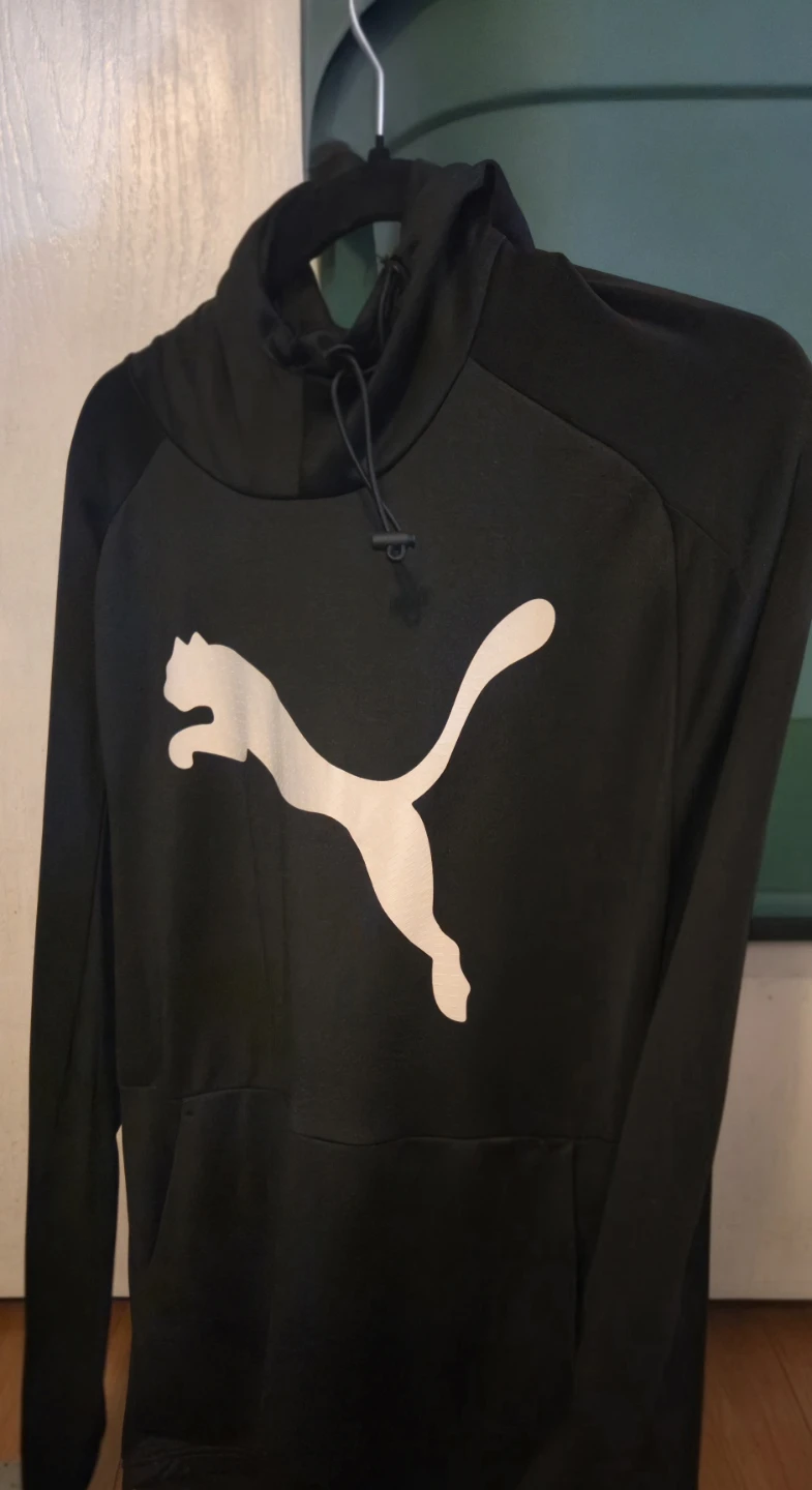 XL mens Puma Black Hoodie