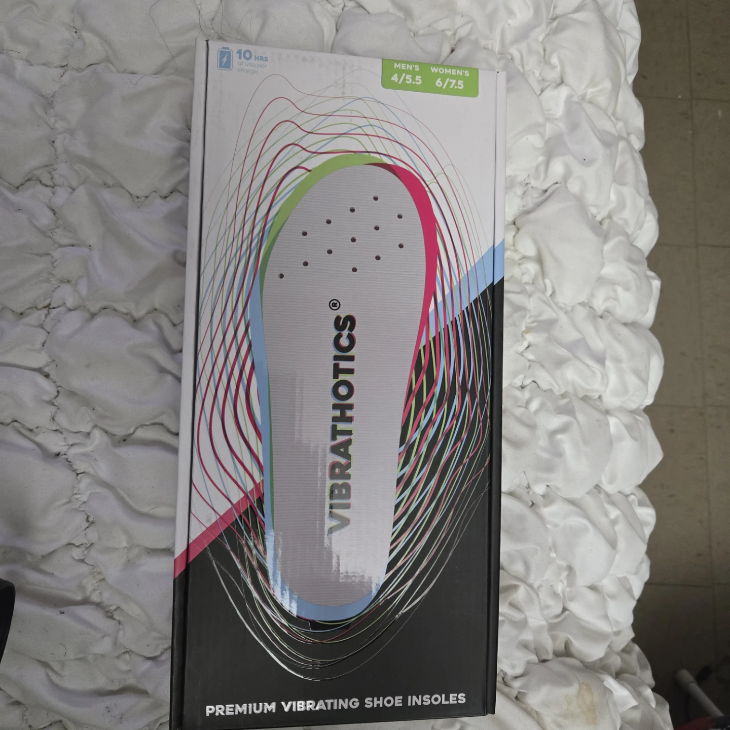 Vibrathotics Premium Vibrating Shoe Insoles - NEW!