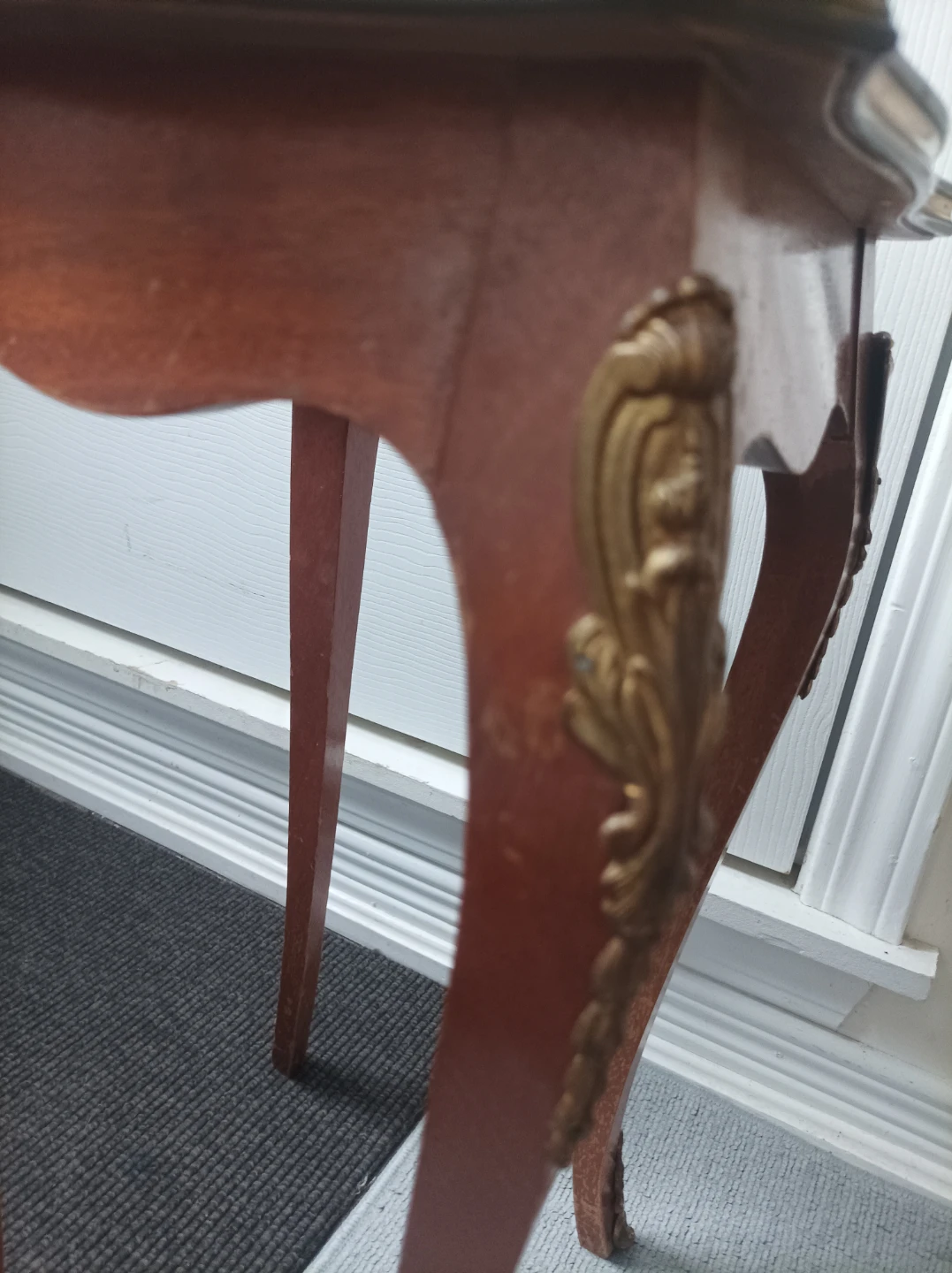 Vintage Wooden Accent Table - photo 2