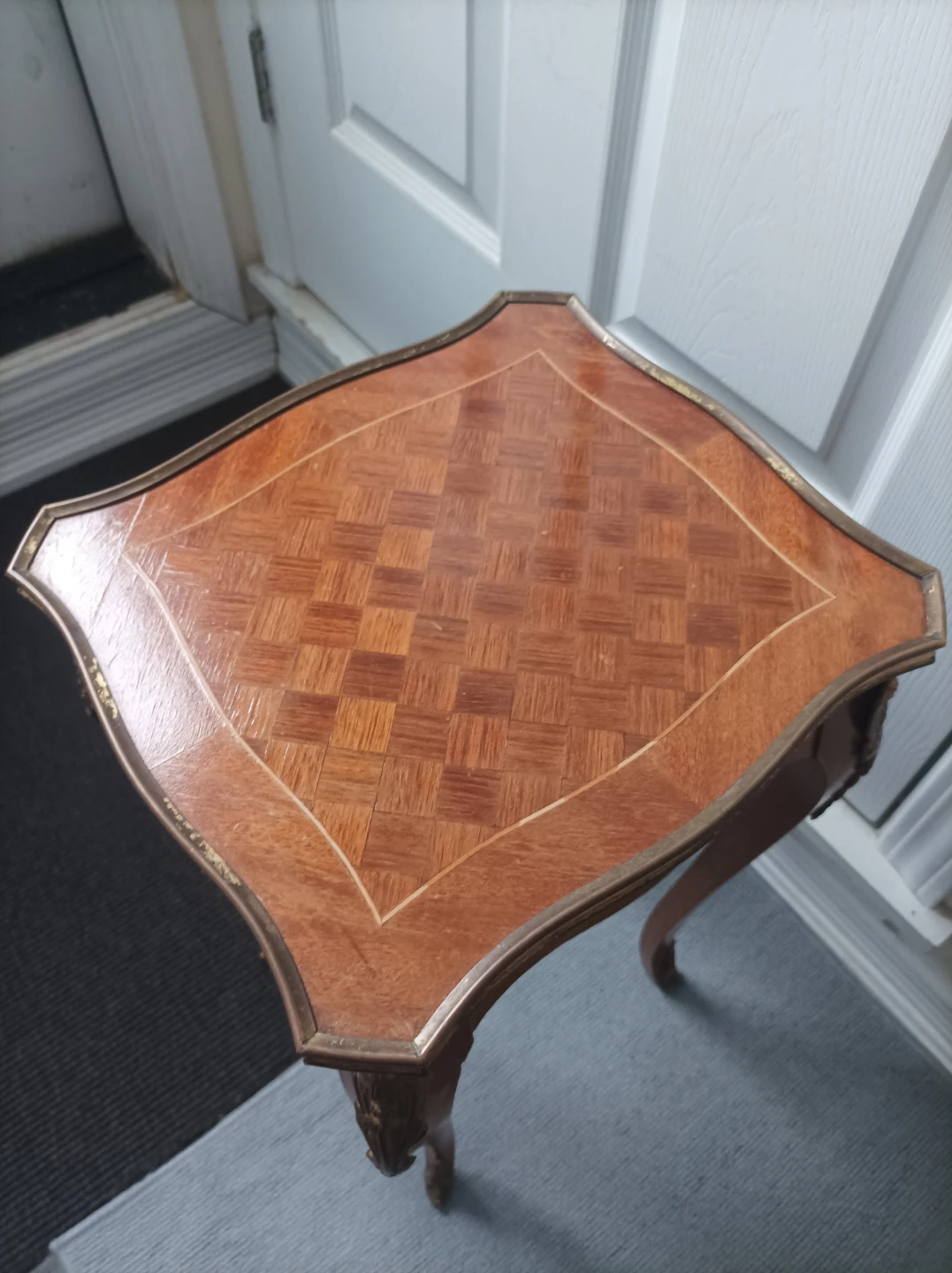 Vintage Wooden Accent Table - photo 5