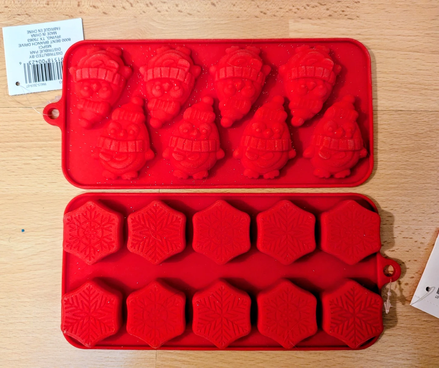 2 Silicone Molds - Christmas Theme - photo 2