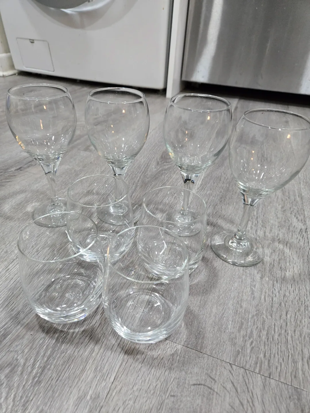 Wine and Tumbler Glass Set