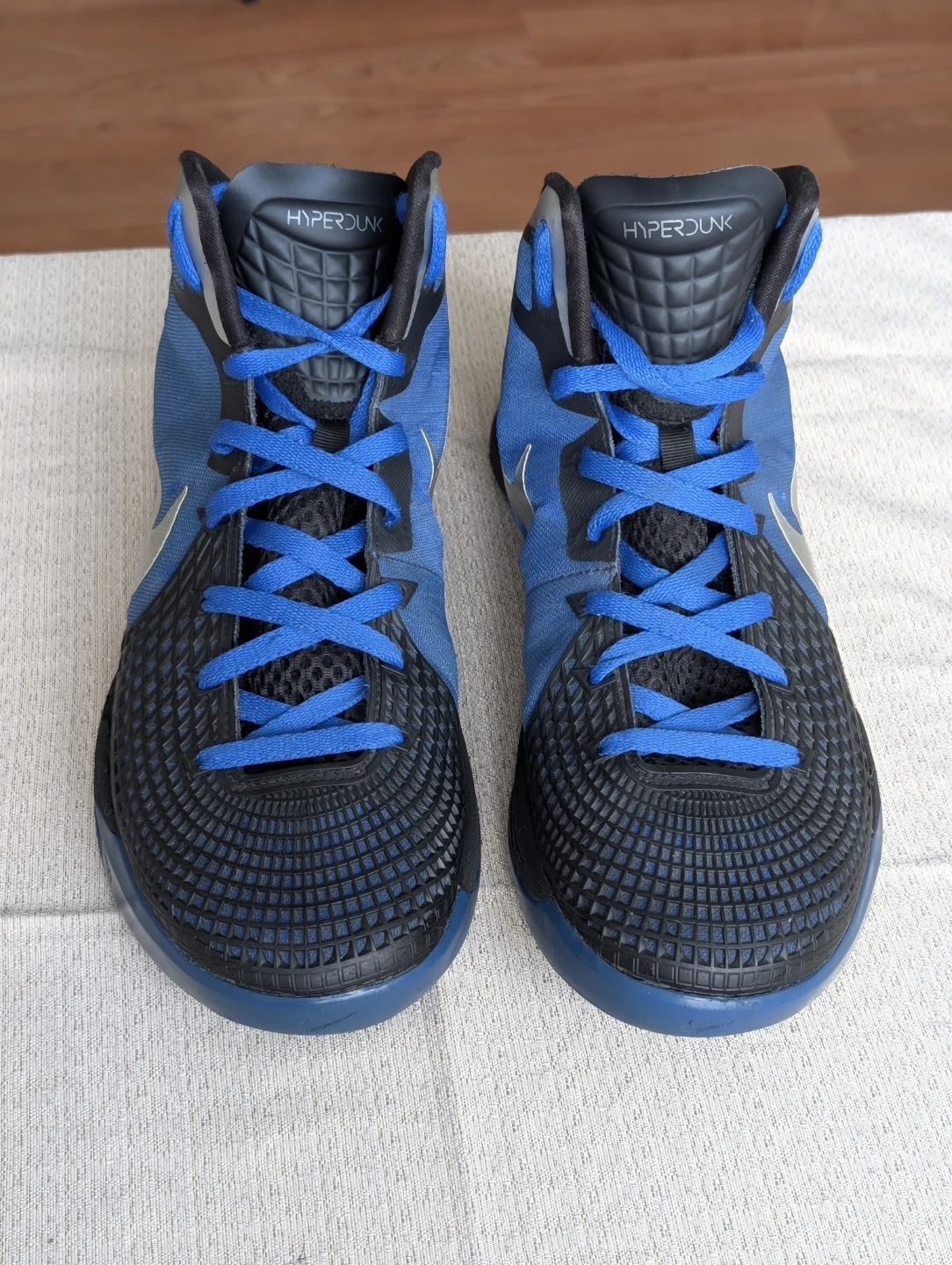 Nike Hyperdunk Basketball Shoes, Blue/Black