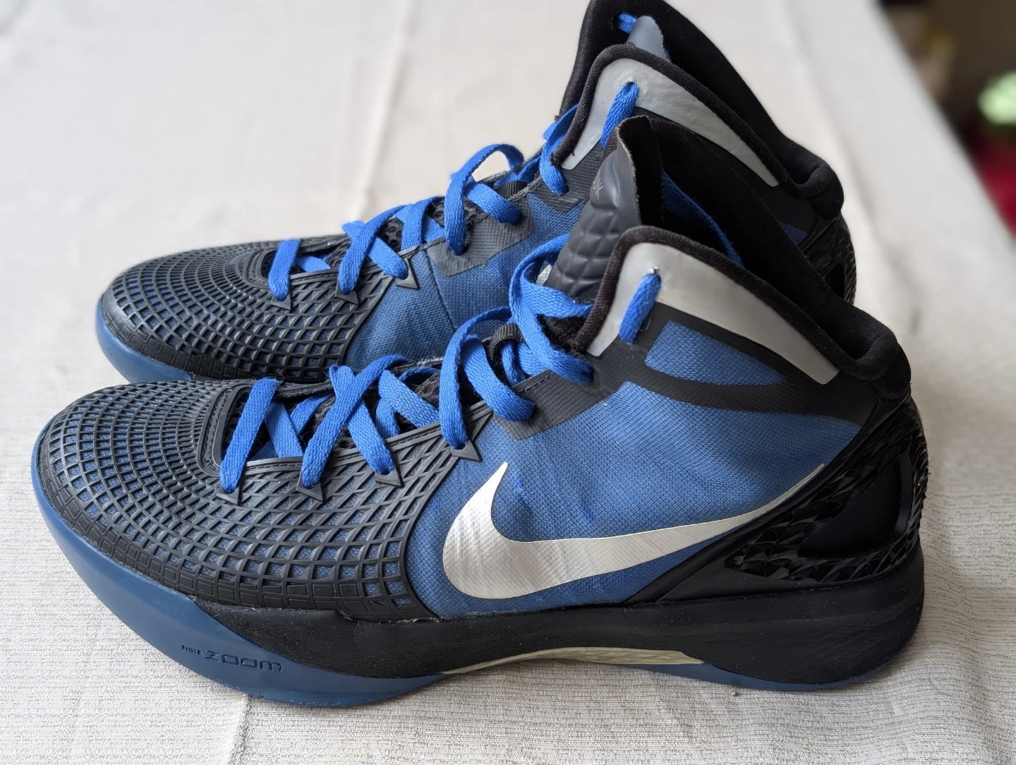 Nike Hyperdunk Basketball Shoes, Blue/Black - photo 3
