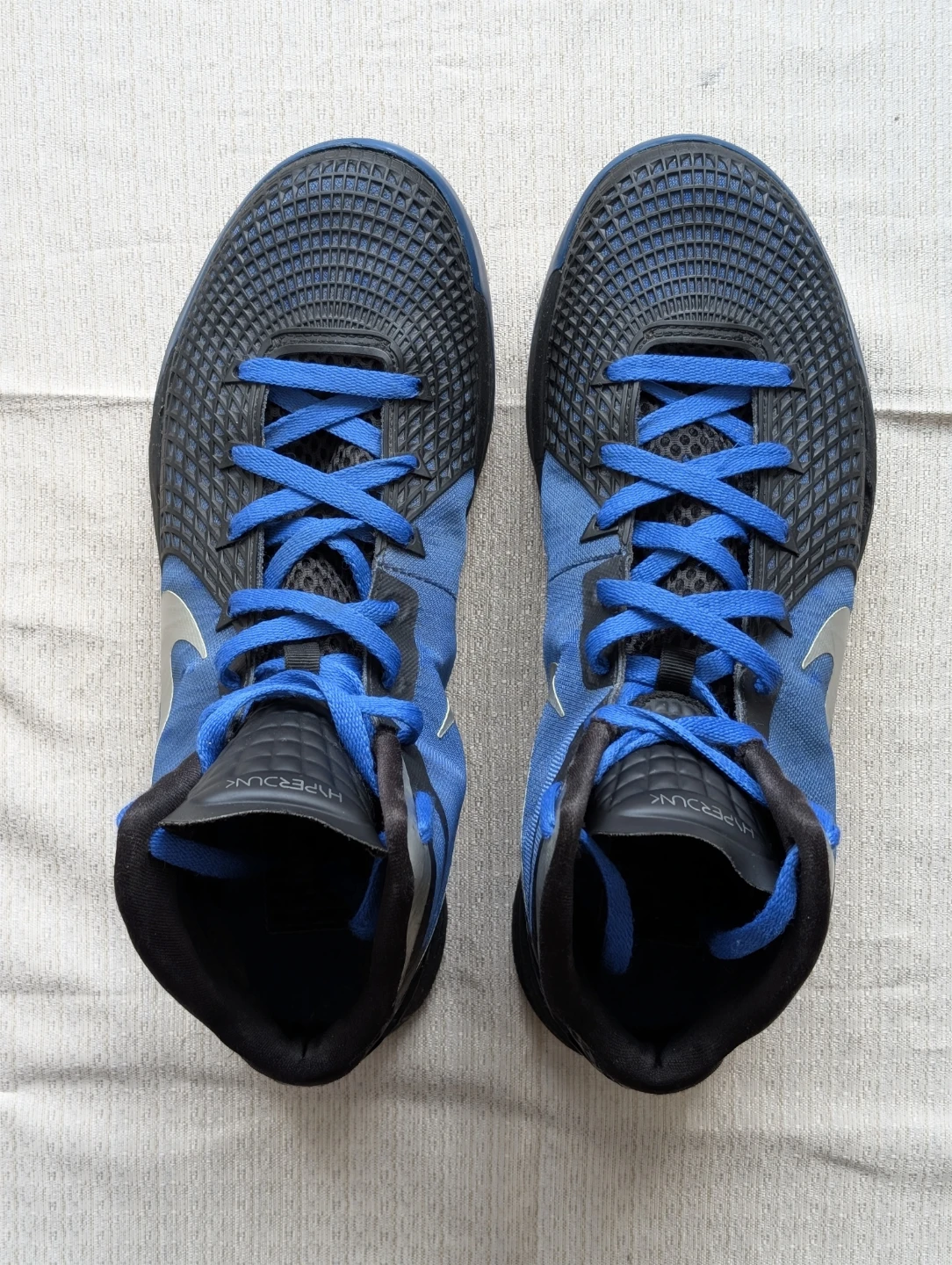 Nike Hyperdunk Basketball Shoes, Blue/Black - photo 4