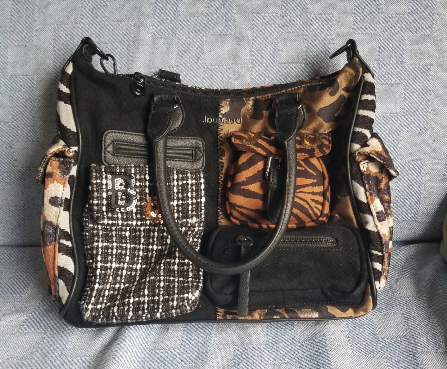 Desigual designer unique handbag
