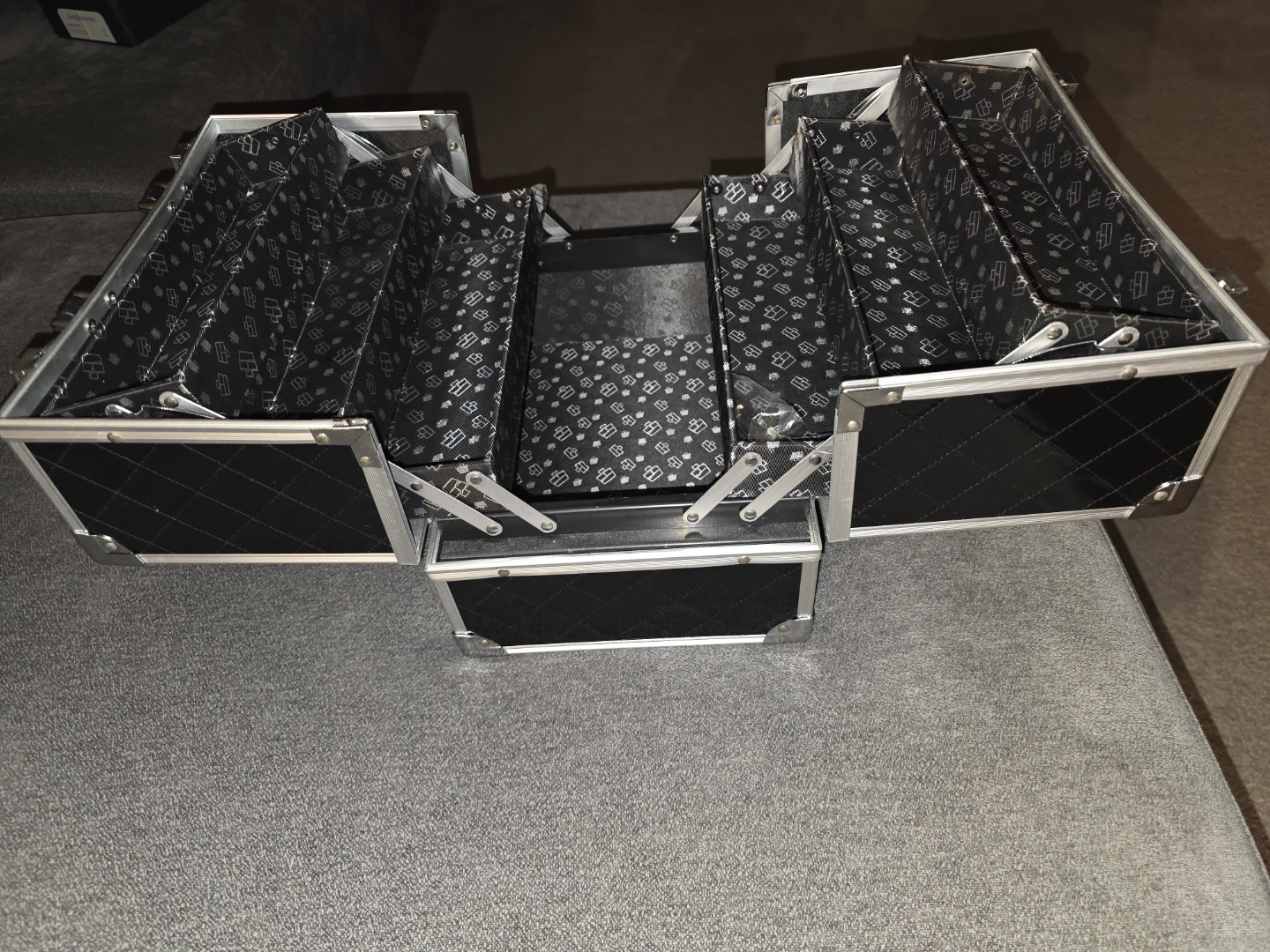 Caboodles Black Quilted Train Case - photo 5