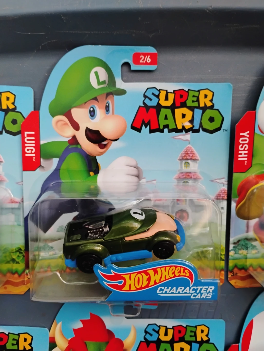 Hot Wheels Super Mario Character Cars - Set of 6 - photo 3