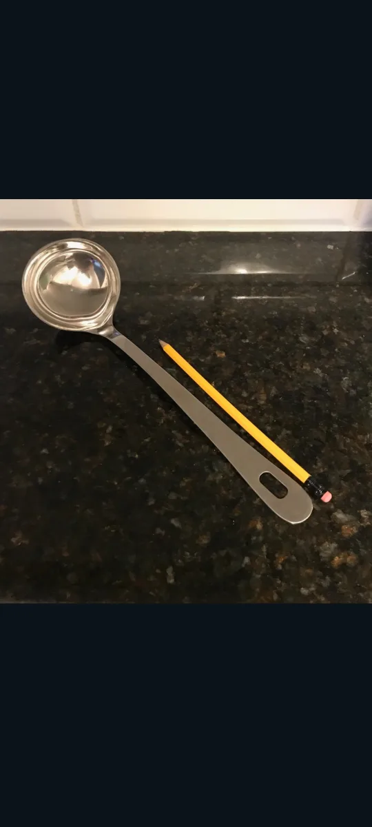 #cleanout Stainless Steel Ladle