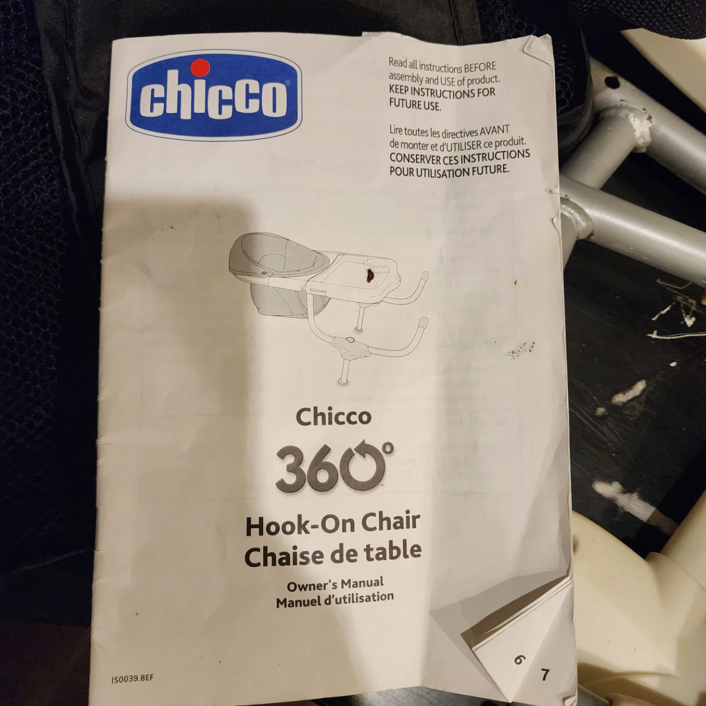 Chicco 360° Hook-On Chair - photo 2