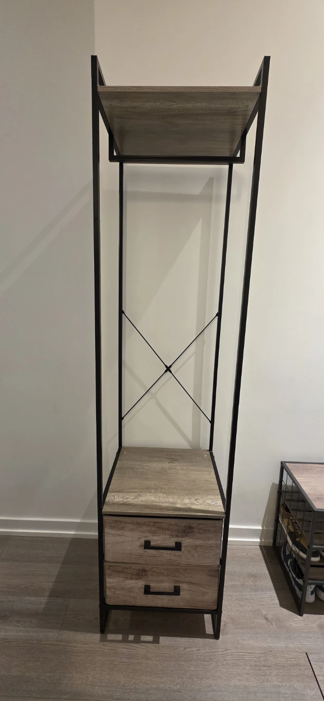 Sorbus Clothing Rack with Drawers - photo 2