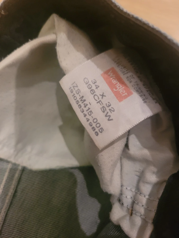 Wrangler Jeans, Size 34x32 and 34x30 - photo 4