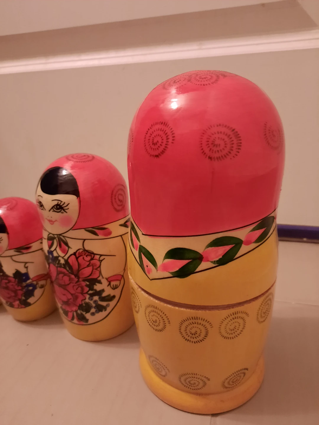 $50 Brand New Handmade 8pc Matryoshka 6.5" Russian Doll - photo 4