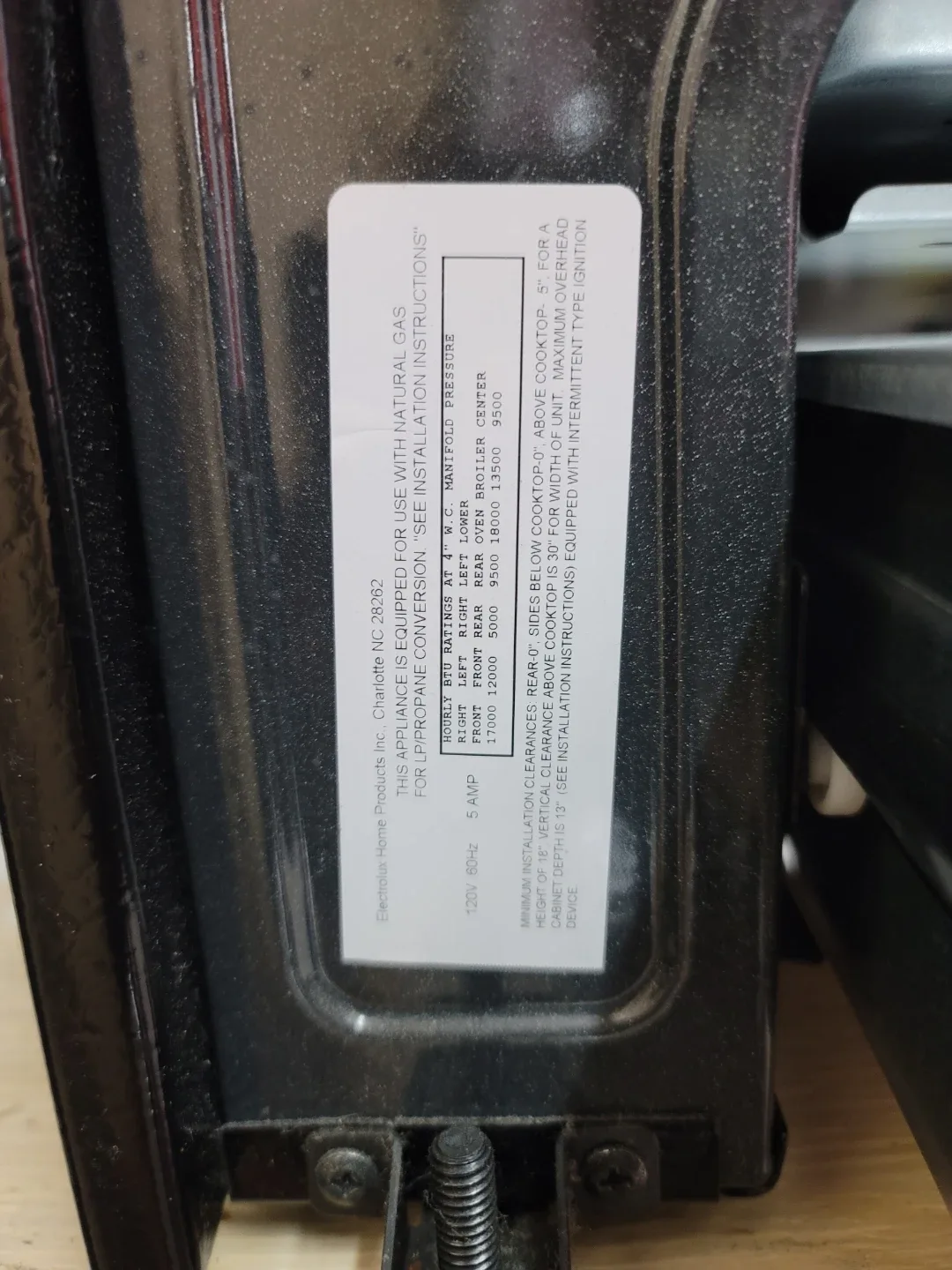 Frigidaire Stainless Steel Gas Range image indicator(10)