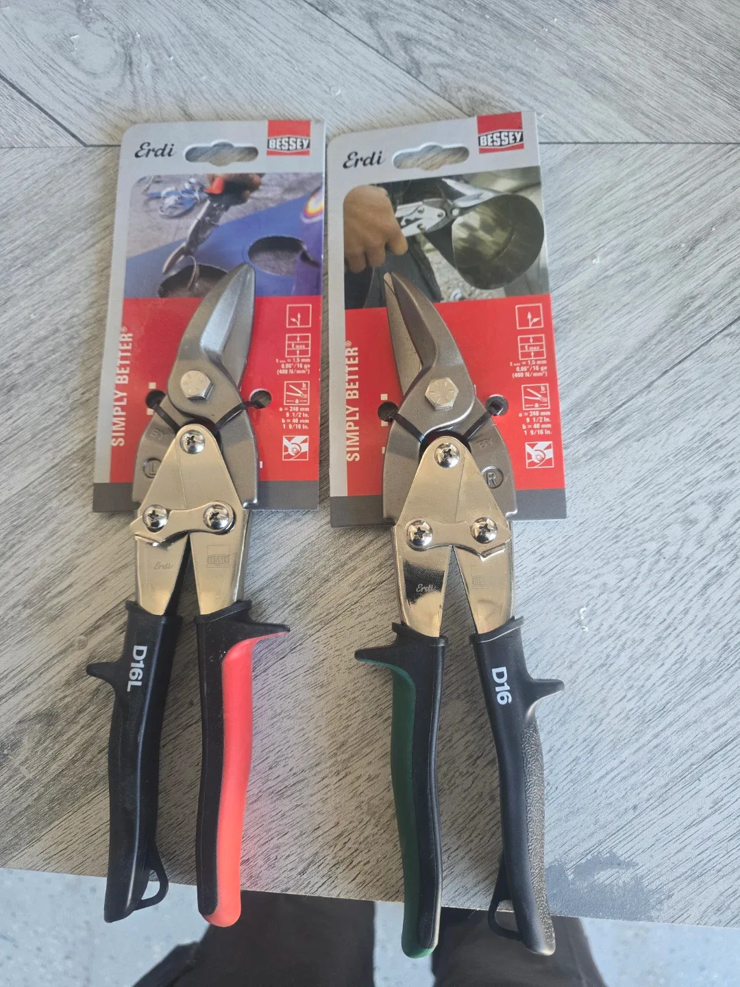Erdi BESSEY D16L & D16 Aviation Snips