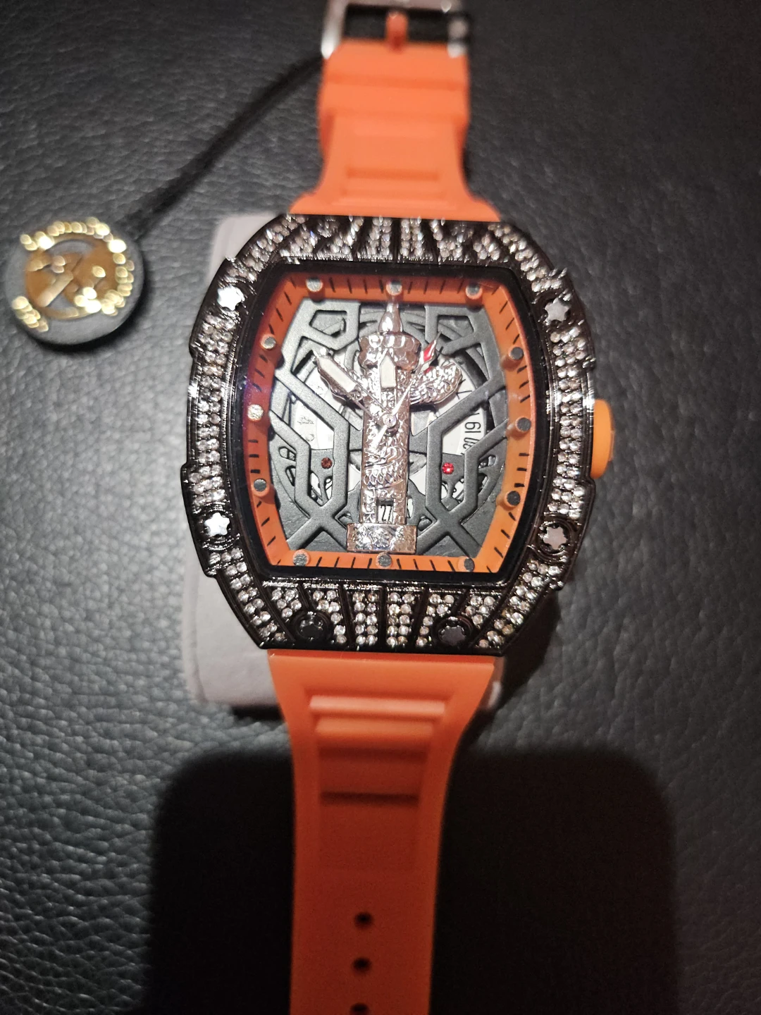 Quality Watches Orange Wristwatch - photo 2