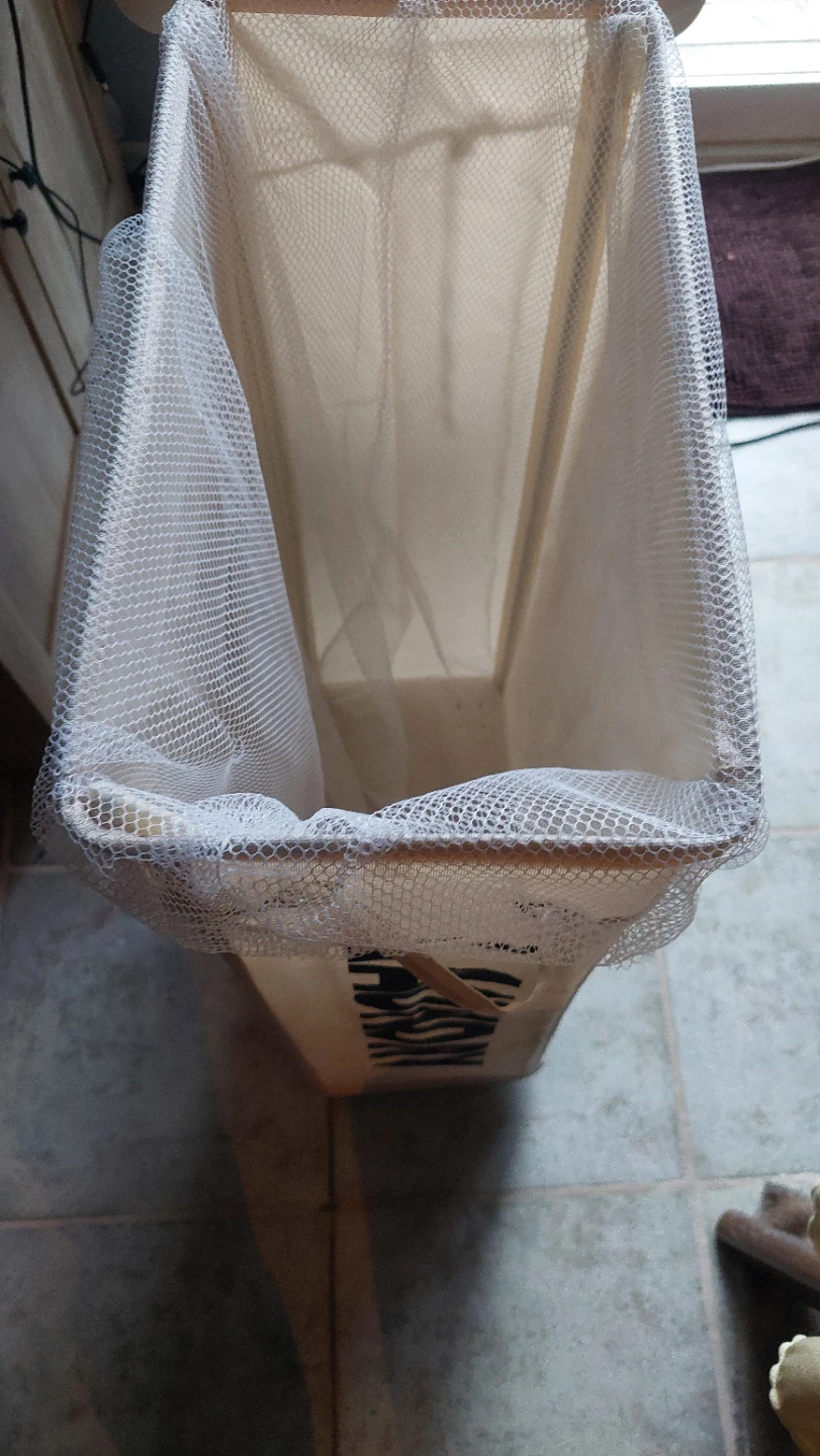 Laundry Basket with Mesh Bag - photo 2