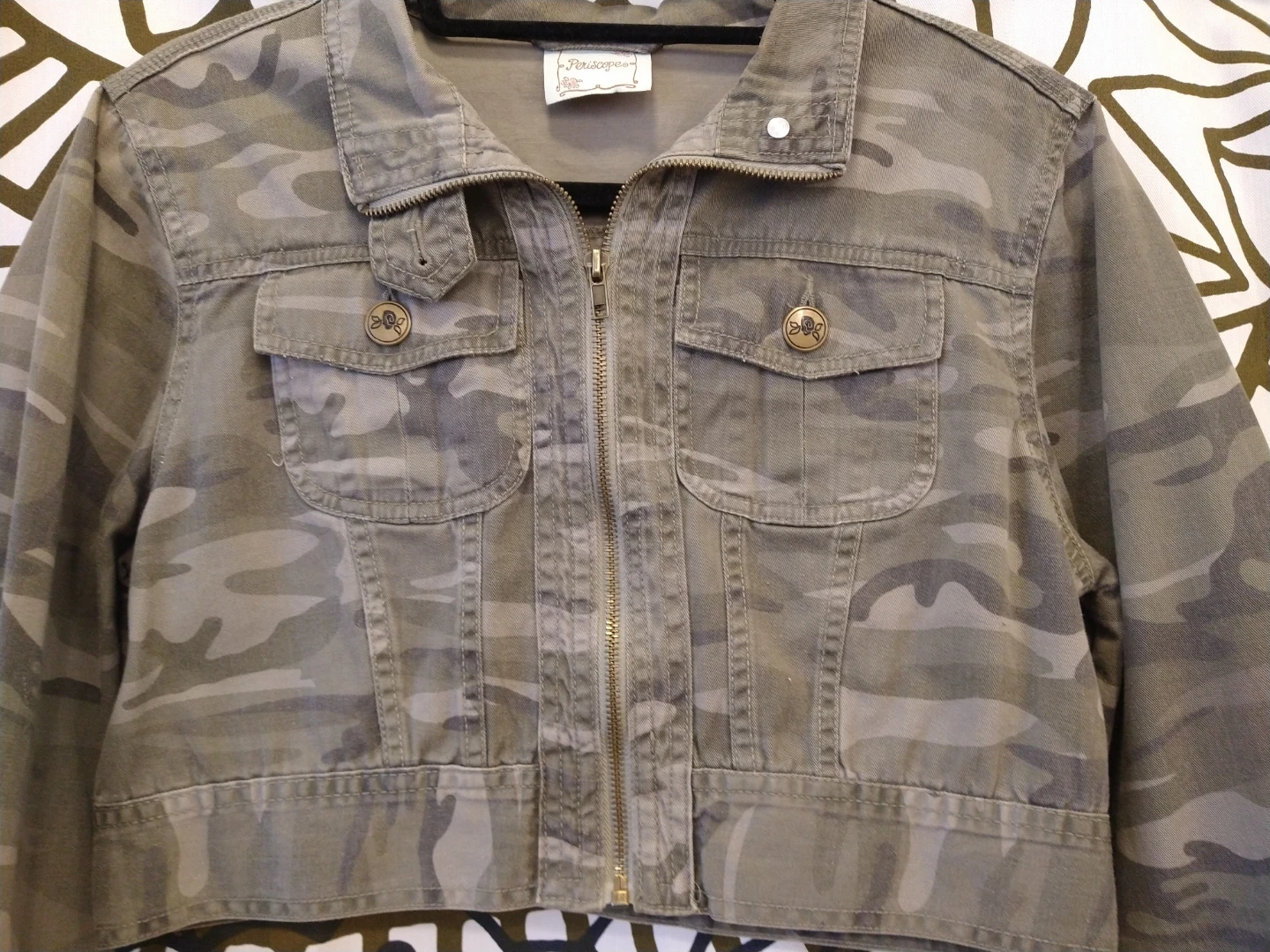 Periscope Large Camo Cropped Jacket - photo 3