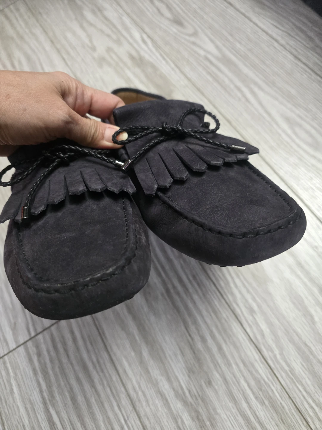 Tod's Black Suede Loafers - photo 4