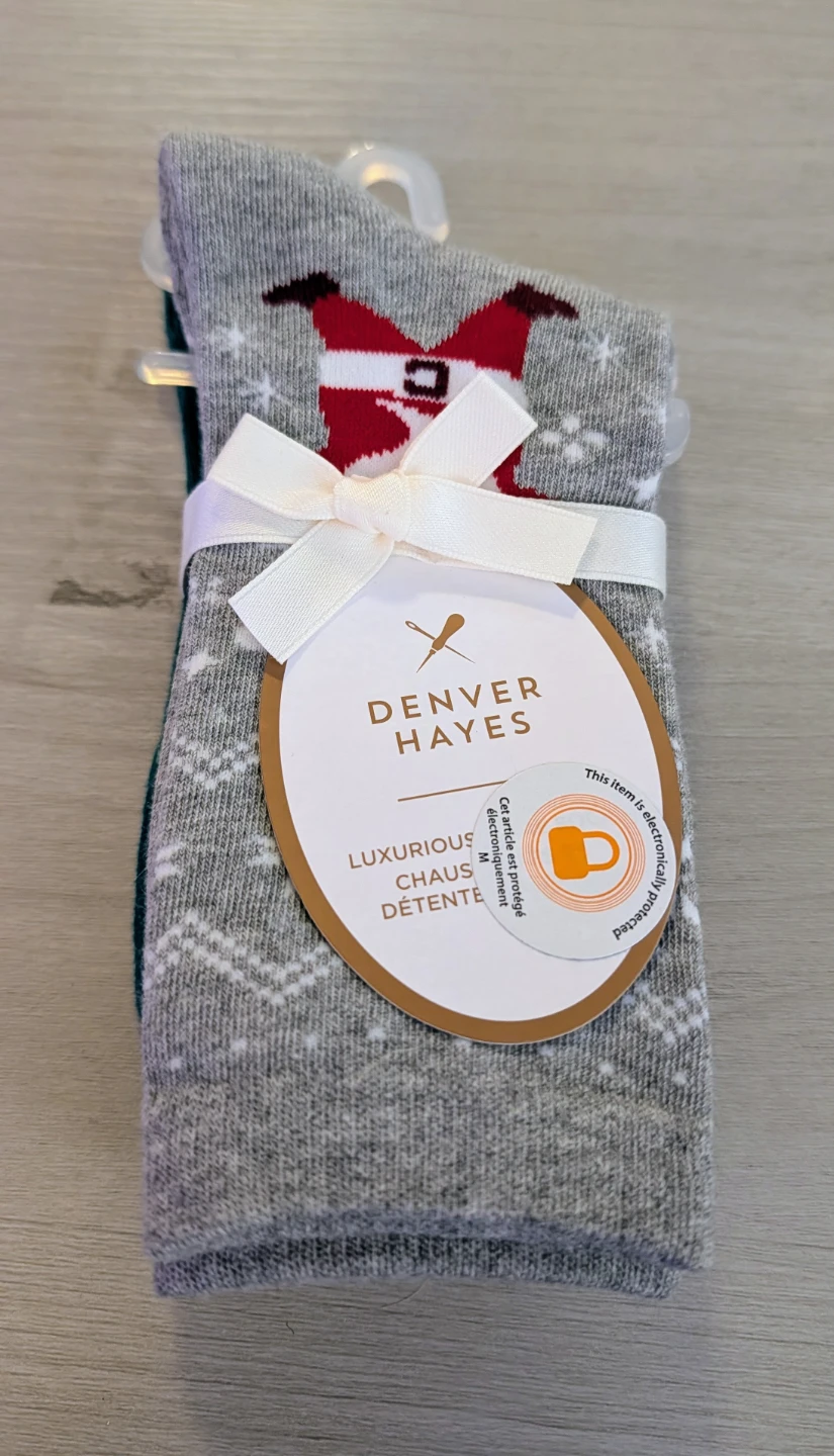 Brand New with Tags Christmas Socks (Two Pairs)