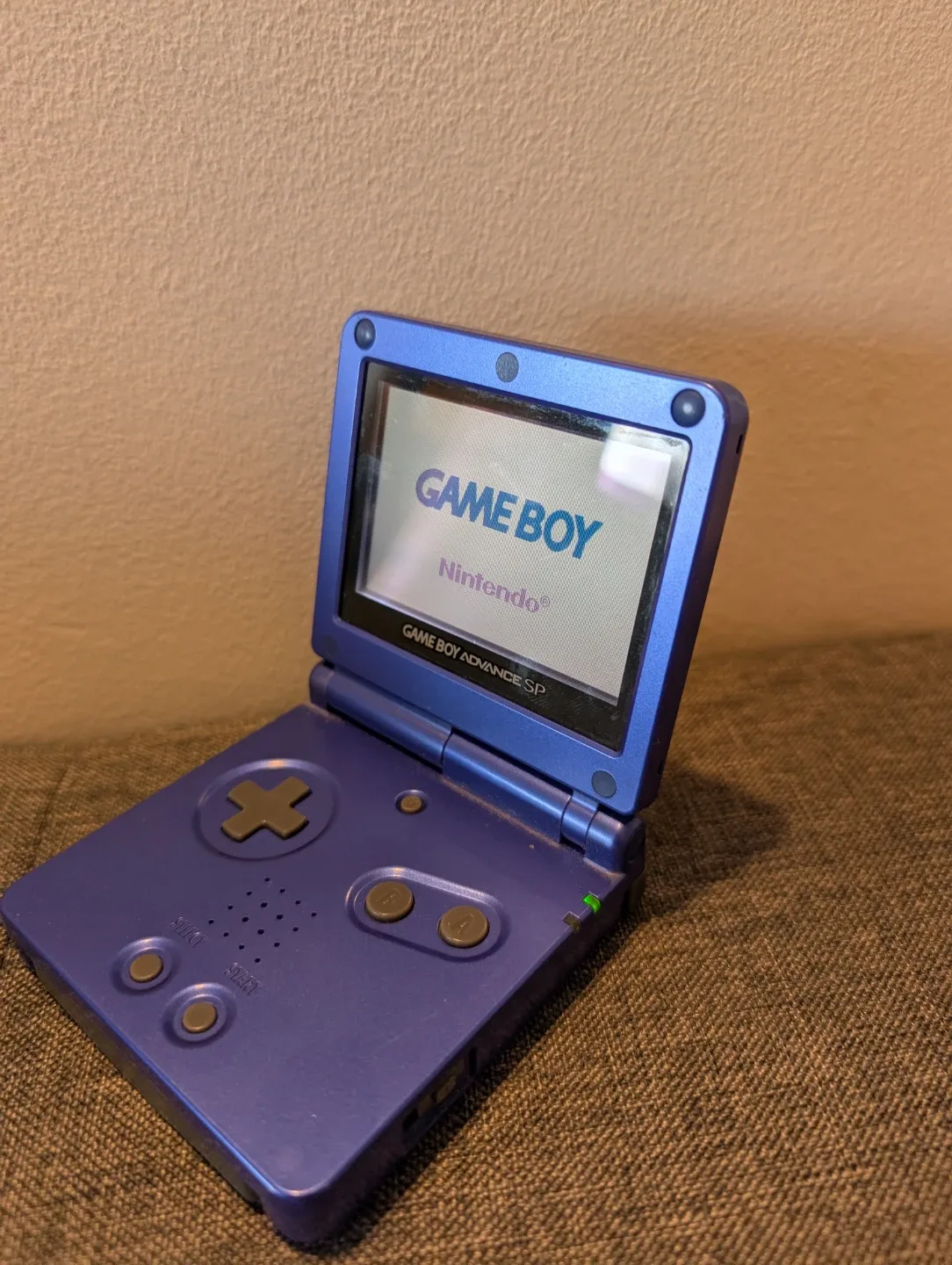 Nintendo Game Boy Advance SP - Cobalt Blue + Games + Charger