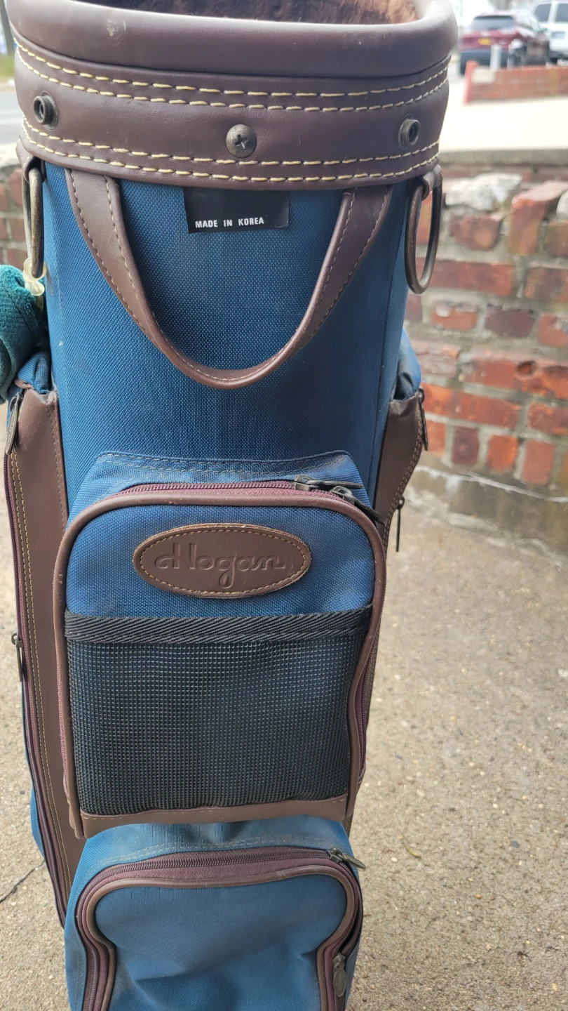 Hogan Golf Cart Bag - Blue & Brown - photo 2