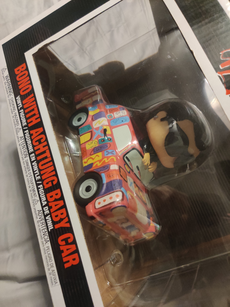 Funko Pop! Rides: U2 - Bono with Achtung Baby Car