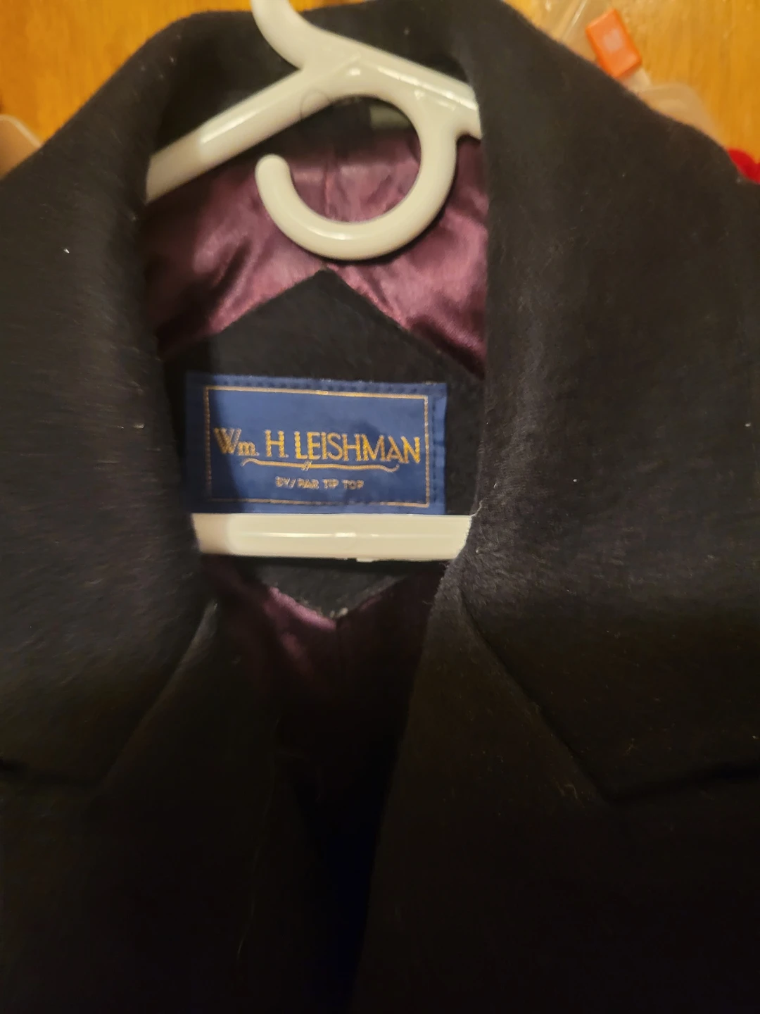Wm. H. Leishman Black Wool Coat - photo 2