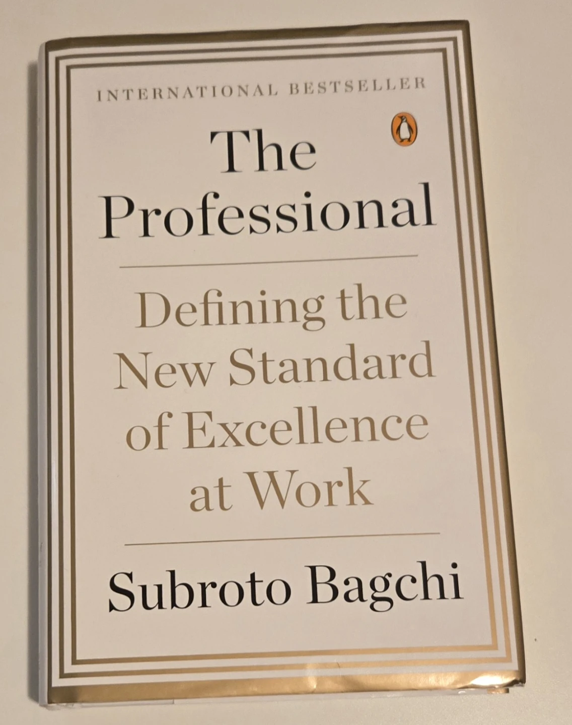 The Professional – Subroto Bagchi – Unused Book