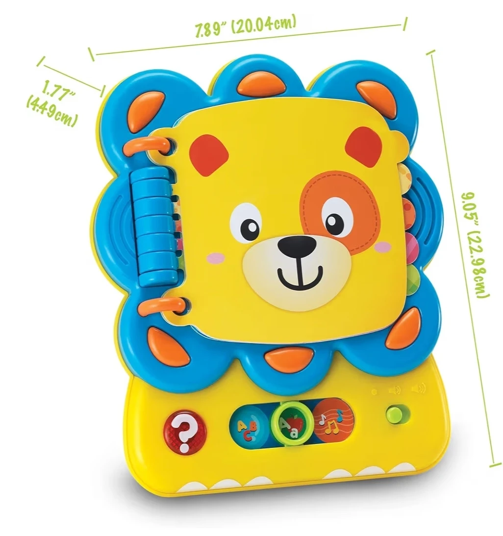 KiddoLab Chapa The Lion Interactive Talking Book